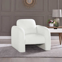 Load image into Gallery viewer, Thomasville Cassidy Bouclé Fabric Accent Chair White
