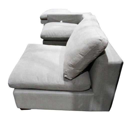 Thomasville Lowell Fabric Modular Sectional Grey