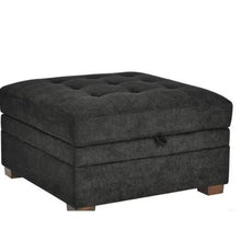 Load image into Gallery viewer, Thomasville Tisdale Tufted Storage Ottoman
