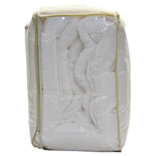Load image into Gallery viewer, Threshold Faux Fur Box Stitch Comforter Set King - White-Bedding-Liquidation Nation
