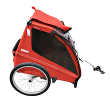 Load image into Gallery viewer, Thule Cadence 2 Seat Bike Trailer Red
