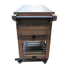 Load image into Gallery viewer, Tommy Bahama Rolling Cooler 100QT Wood
