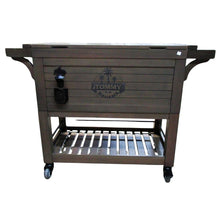 Load image into Gallery viewer, Tommy Bahama Rolling Cooler 100QT Wood

