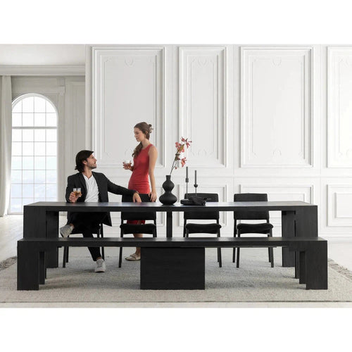 Transformer Table with Bench Grey