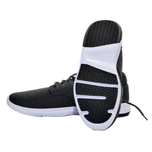 Load image into Gallery viewer, Travis Mathew Men&#39;s The Daily 2 Knit Shoes - Heather Grey Pinstripe US11
