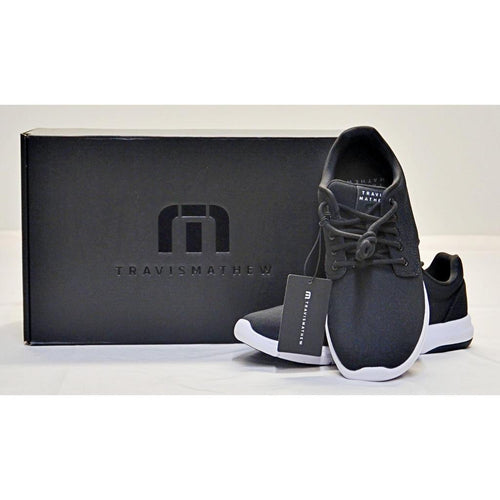 Travis Mathew Men's the Daily 2.0 Woven Shoes Size 7 - Black