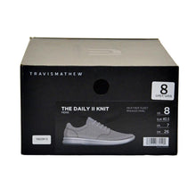 Load image into Gallery viewer, Travis Mathew the Daily II Knit Men&#39;s Walking Shoes 8 M Heather Sleet Grey
