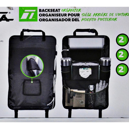Trek Terra Back Seat Organzier 2-Pack - Black