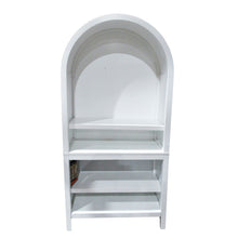 Load image into Gallery viewer, Tresanti Mia Arched Top Bookcase White
