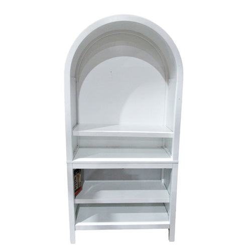 Tresanti Mia Arched Top Bookcase White