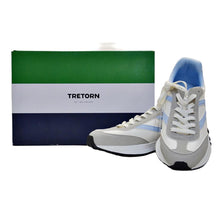Load image into Gallery viewer, Tretorn Women&#39;s Casual Lace Up Sneakers US11 med - White/Light Blue
