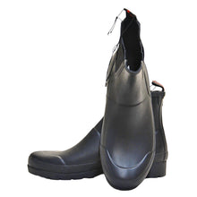 Load image into Gallery viewer, Tretorn Women&#39;s Chelsea Lina Waterproof Block Heel Slip on Rain Boots 10 M Black-Liquidation Store

