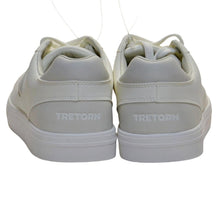 Load image into Gallery viewer, Tretorn Women&#39;s Court Shoe White with taupe US9 Regular
