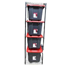 Load image into Gallery viewer, Trinity 5 Tier NSF Storage Bin Rack with Bins

