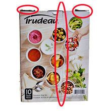 Load image into Gallery viewer, Trudeau - 10 Piece Porcelain Bowl Set - White
