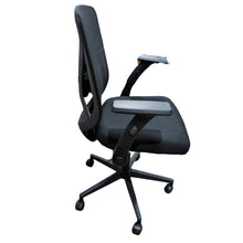 Load image into Gallery viewer, True Innovations Black Mesh Chair with Flip Back Arms
