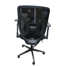 Load image into Gallery viewer, True Innovations Black Mesh Chair with Flip Back Arms
