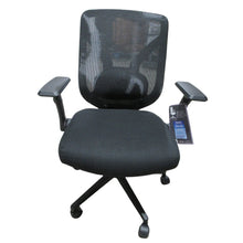 Load image into Gallery viewer, True Innovations Black Mesh Chair with Flip Back Arms
