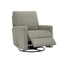 Load image into Gallery viewer, True Innovations Paxley II Grey Fabric Swivel Glider Recliner
