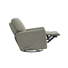 Load image into Gallery viewer, True Innovations Paxley II Grey Fabric Swivel Glider Recliner
