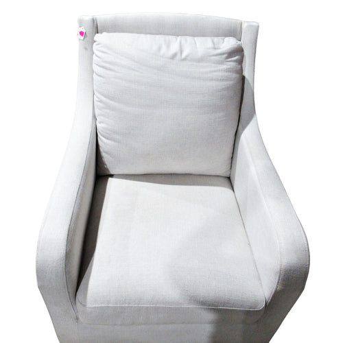 True Innovations Sydney Fabric Accent Chair Light Grey