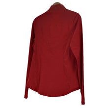 Load image into Gallery viewer, Tuff Veda Ladies Full Zip Long Sleeve Yoga Jacket Red - M
