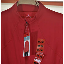 Load image into Gallery viewer, Tuff Veda Ladies Full Zip Long Sleeve Yoga Jacket Red - M
