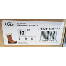 Load image into Gallery viewer, UGG Ladies&#39; Adirondack Tall Boot III Brown 10

