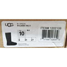 Load image into Gallery viewer, UGG Ladies&#39; Classic Tall II Boot Black 10
