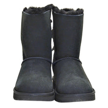 Load image into Gallery viewer, UGG Women&#39;s Bailey Bow II Boots Black 6-Liquidation Store
