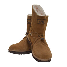 Load image into Gallery viewer, UGG Women&#39;s Classic Short Toggler Suede Classic Boots, Chestnut 9
