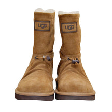 Load image into Gallery viewer, UGG Women&#39;s Classic Short Toggler Suede Classic Boots, Chestnut 9-Footwear-Liquidation Nation
