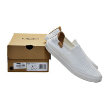 Load image into Gallery viewer, Ugg Women&#39;s Alameda Sammy Slip-On Flats White 6
