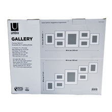 Load image into Gallery viewer, Umbra Gallery Set of 7 Frames Aged Walnut
