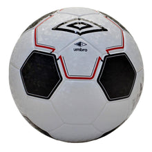 Load image into Gallery viewer, Umbro Soccer Ball Size 5 White/Black

