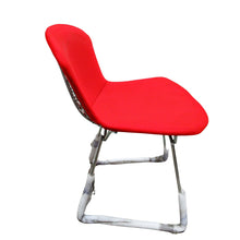 Load image into Gallery viewer, Unbranded Chrome Steel Frame Dining Chair Red
