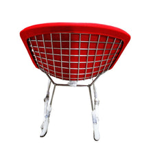 Load image into Gallery viewer, Unbranded Chrome Steel Frame Dining Chair Red-Dining Chairs-Liquidation Nation
