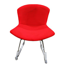 Load image into Gallery viewer, Unbranded Chrome Steel Frame Dining Chair Red
