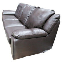 Load image into Gallery viewer, Unbranded Leather Sofa and Loveseat Brown-Leather Sofa Set-Liquidation Nation
