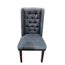 Load image into Gallery viewer, Unbranded Tufted Dining Chair Black
