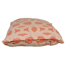 Load image into Gallery viewer, ONE KINGS LANE Avery Pillow Coral/White 20&quot; x 20&quot;
