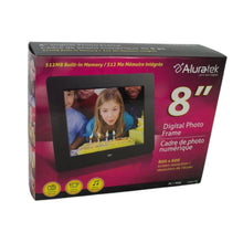 Load image into Gallery viewer, Aluratek Digital Photo Frame with 512MB Built-in Memory 8&quot;-Liquidation Store
