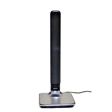 Load image into Gallery viewer, OttLite Executive LED Desk Lamp with USB Charging Port Black
