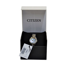 Load image into Gallery viewer, Citizen Ladies Mother of Pearl Dial Eco-Drive Watch EW1849-56D Used
