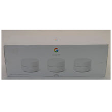Load image into Gallery viewer, Google GA02434-CA AC1200 Dual-band Whole Home Mesh Wi-Fi 5 System - Snow - 3-Pac
