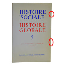 Load image into Gallery viewer, Histoire Sociale, Histoire Globale ? (French) by Charle (Author) Paperback – Jan 1 1993
