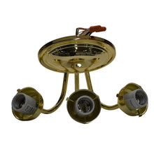 Load image into Gallery viewer, Progress Lighting 3 Light Bracket with White Opal Glass Polished Brass-Liquidation Store
