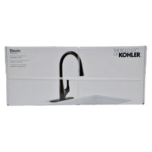 Load image into Gallery viewer, Kohler Bold Bevin Pull Down Kitchen Faucet - Matte Black
