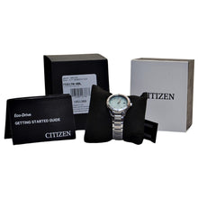 Load image into Gallery viewer, Citizen Ladies Eco-Drive FE6170-88L Crystal Silver-Tone Bracelet Watch
