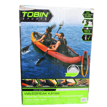 Load image into Gallery viewer, Tobin Sports Wavebreak Inflatable 2 Person Kayak Set
